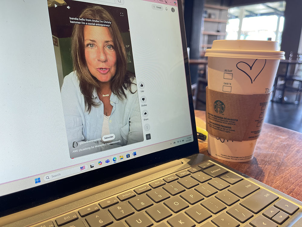 Kristi Hemmer coaching session